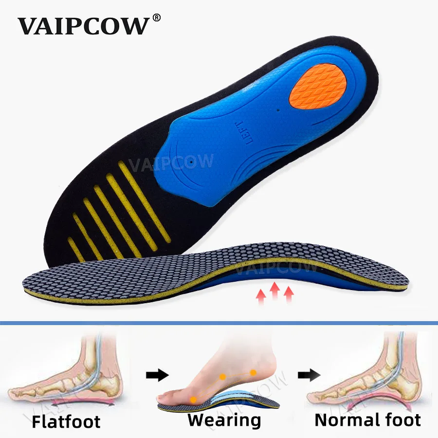 

Unisex distinctive EVA Orthotic insole for Flat foot Shoes Pad Arch Support orthopedic Insoles for Correction OX Leg Health Sole