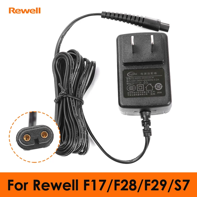 Tondeuse multi-usages,chargeur de tondeuse à cheveux  professionnelle,adaptateur d'alimentation pour RFCD-F17 S7 F28 - 5V Charger