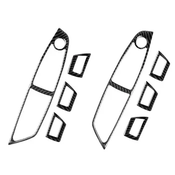 

Window Lifter Switch Control Frame Cover Trim Stickers for BMW F10 5 Series