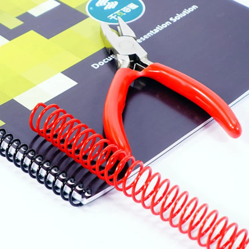 1pc New Spiral / Single Coil Binding Machine Closing Pliers Student Stationery Single Coil ending Pliers book binding supplies