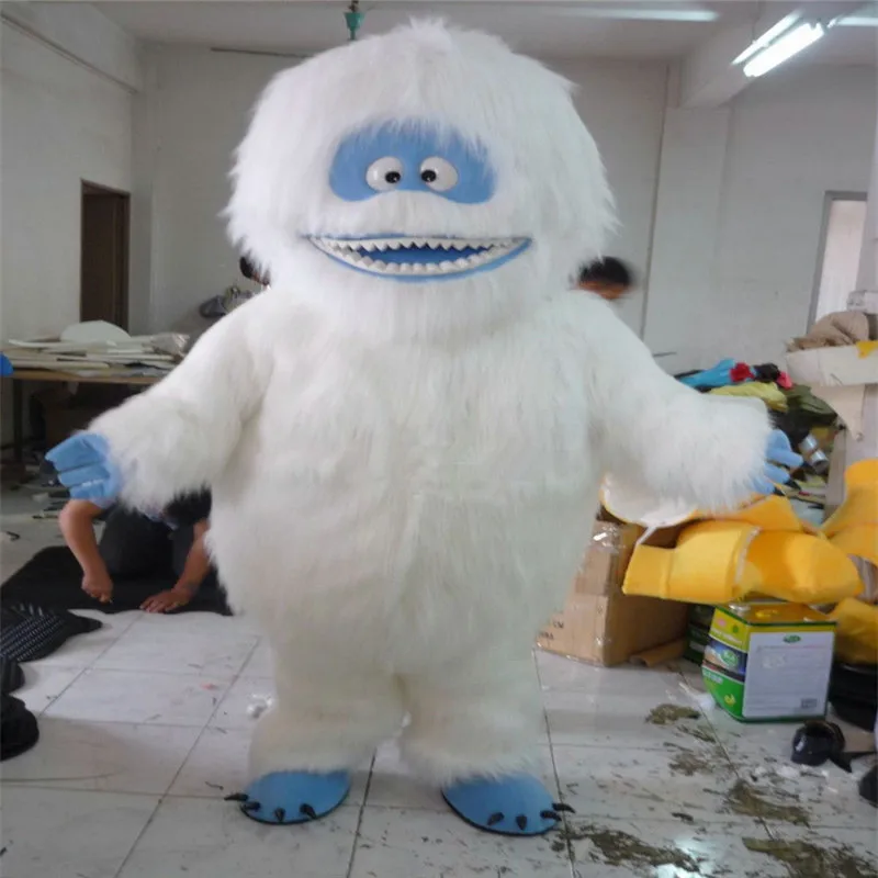 Yeti Abominable Снеговик-талисман, костюм, костюмы, косплей, вечерние, для игр, одежда, акция, карнавал, Хэллоуин, для взрослых