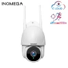 INQMEGA 1 pulgada nube 1080P cámara domo PTZ Wifi al aire libre 2MP Auto-Seguimiento de cámara inalámbrica cámara de vigilancia de la casa de IP Cam ► Foto 1/6