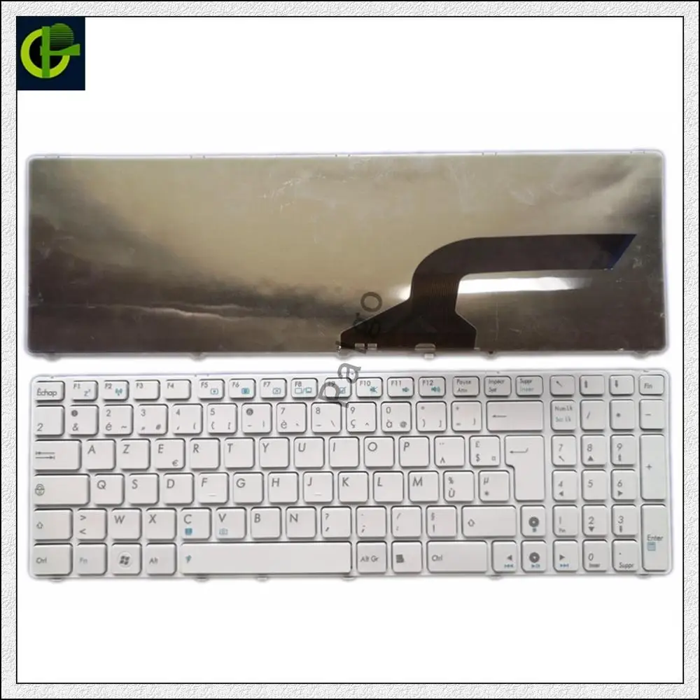 Французский AZERTY белая клавиатура для ноутбука Asus SG-38520-2FA AENJ2F01310 SN5107QZ F50 F50G F50GX F50Q F50S