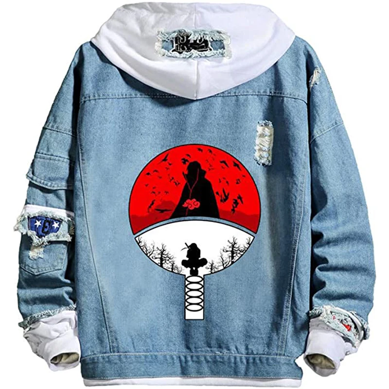 uchiha jean jacket