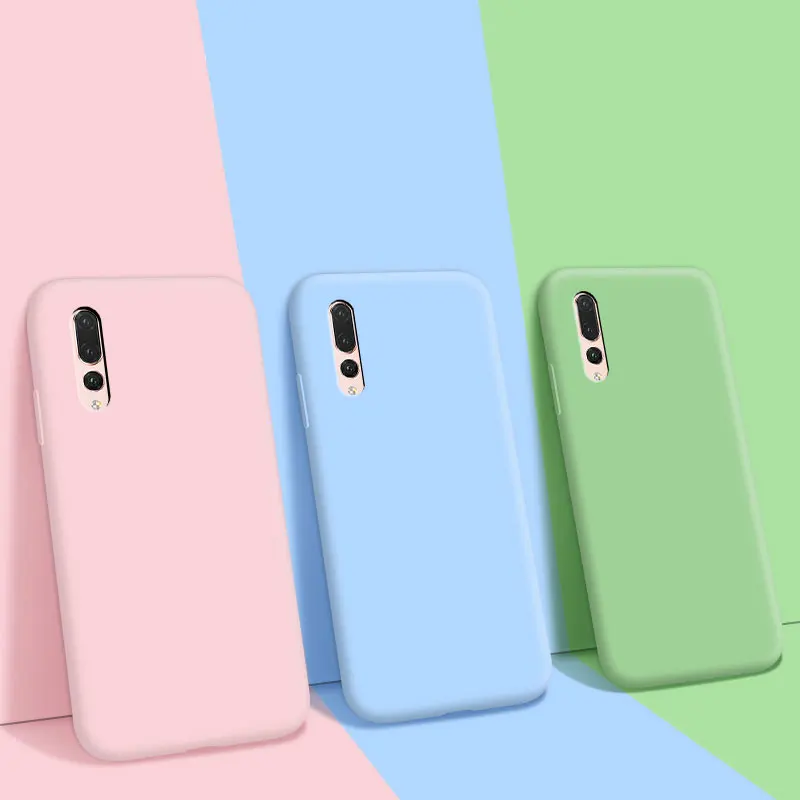 Funda de silicona mate para el Huawei P20 Pro - Dealy