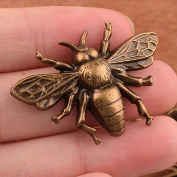 10 sets Metal Bee Rivets Charm Hook Clasps Sewing Garment Rivets Decorated Sew On Sewing Supplies for Bags Shoes