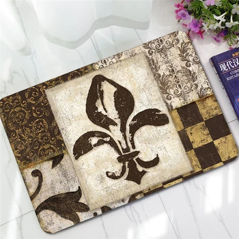 

3d Printing Carpet Felt Rubber Water Absorbent Non Slip Doormat Kitchen Porch Bedside Decoration Rug