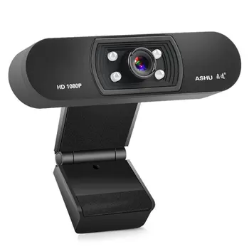 

2020 Webcam H800 1080P USB 2.0 HD Camera Webcam Clip Web Cam With Microphone For PC Laptop Web Camera Kamera Internetowa