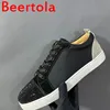 Brand Beertola Spring Manual Sports Shoes For Men Black Crystal Casual Flats Style Loafers Walking Party Sneakers Mixed Color 1