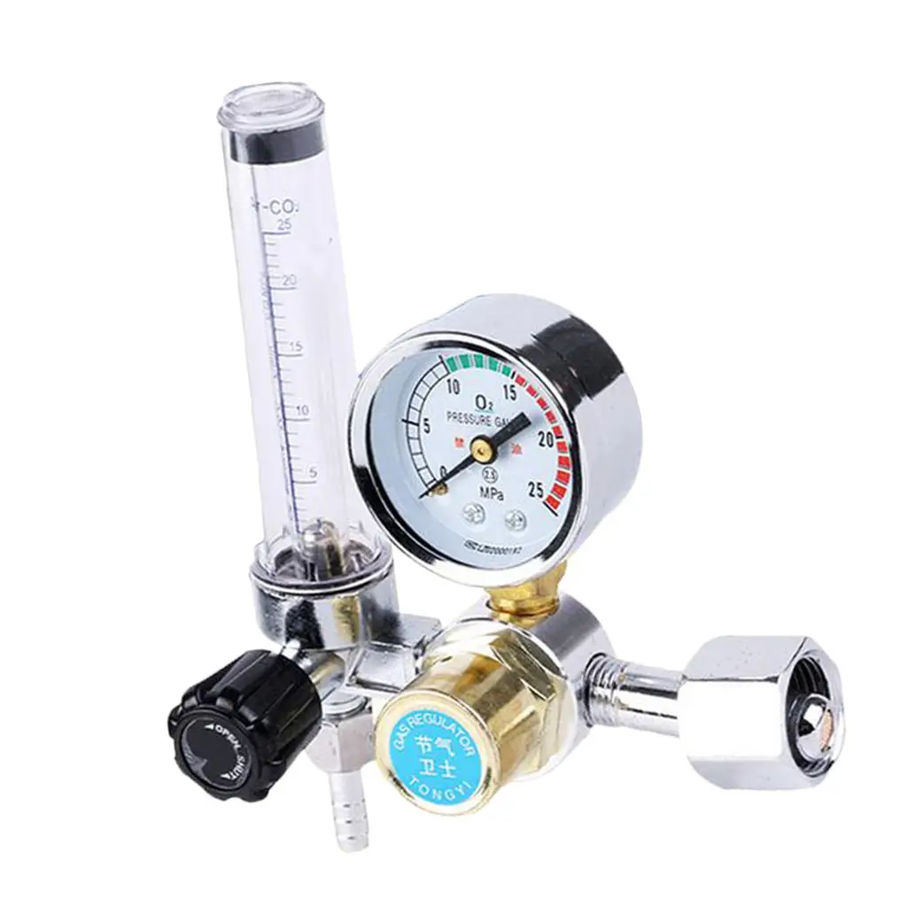 Argon CO2 Mig Tig Flow Meter Welding Weld Regulator Gauge Gas Pressure Reducer Gas welding Regulator Equipment