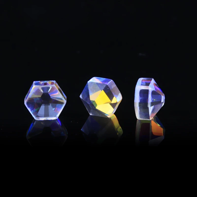 20 см оптическое стекло X кубическая призма RGB дисперсия для физики и украшения