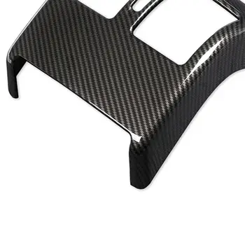 

Carbon fiber style Air Vent Trim Cover Replacement 1Pc Frame ABS Interior Parts Practical