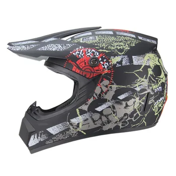 

Personality four seasons electric battery car off-road helmet mountain bike full helmet DH downhill kart helmet beach bike