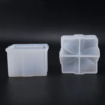 

DIY Crystal Bowknot Gift Box Silicone Mold For Jewelry Making Mold Epoxy UV Gift Box Jewelry Tools Moulds
