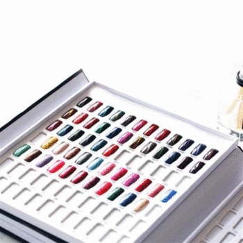 

120 Colors Manicure Tool New False Nail Color Book Color Chart Practice Board