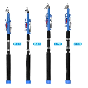 

Fishing Rod 2.1m/2.4m/2.7m/3.0m Adjustable Automatic Carp Fishing Rod Sea River Lake Pool Telescopic Pole With Bank Stick Pesca