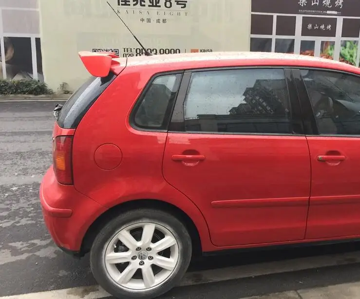 Спойлер для Volkswagen POLO 2011 2016 WX спойлер высокого качества из АБС пластика заднее