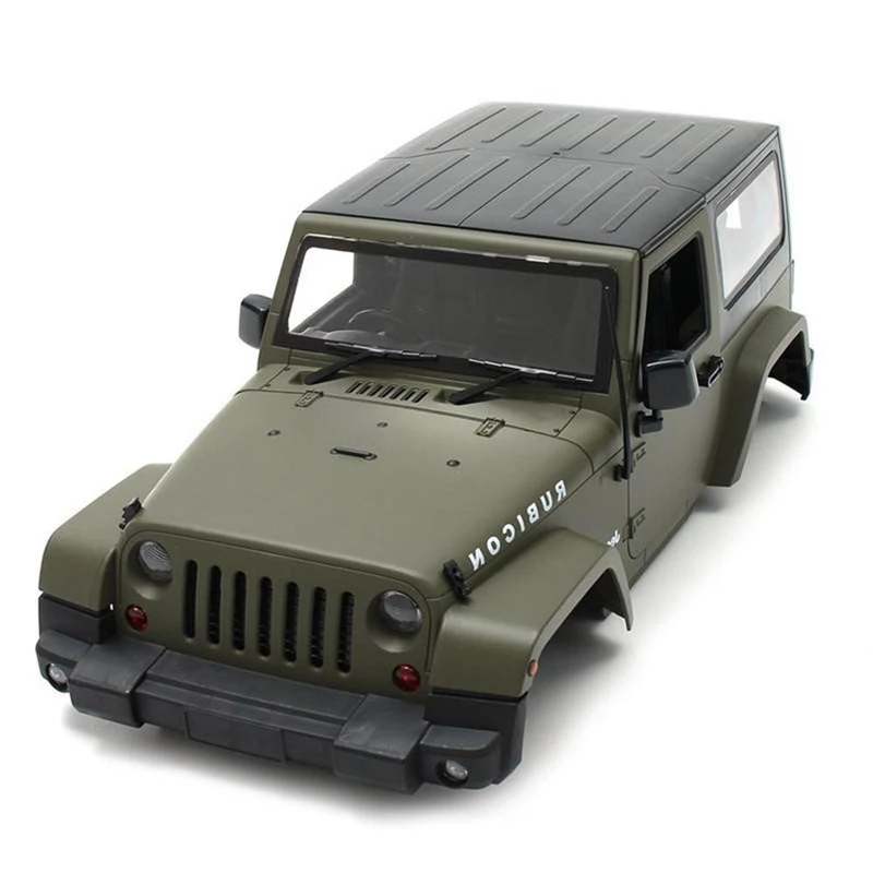 1:10 RC Scale Truck Climbing Car Hard Body Shell for Wrangler Jeep Model Car RC4WD SCX10 D90 Climbing Car Modified 270mm Wheelba