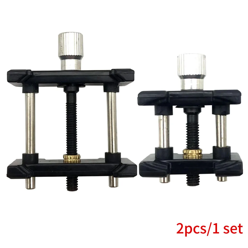 

2pcs/set Mini Portable Repair Tool Accessory Remove Clamp Watch Movement Holder 2 In 1 Professional Watchmaker Fixed Base