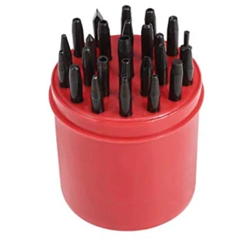 

25Pcs Watch Hand Presser Puller Head Band Punch Tool Watch Needle Presser Professional Watchmaking Watch Repairing Tool