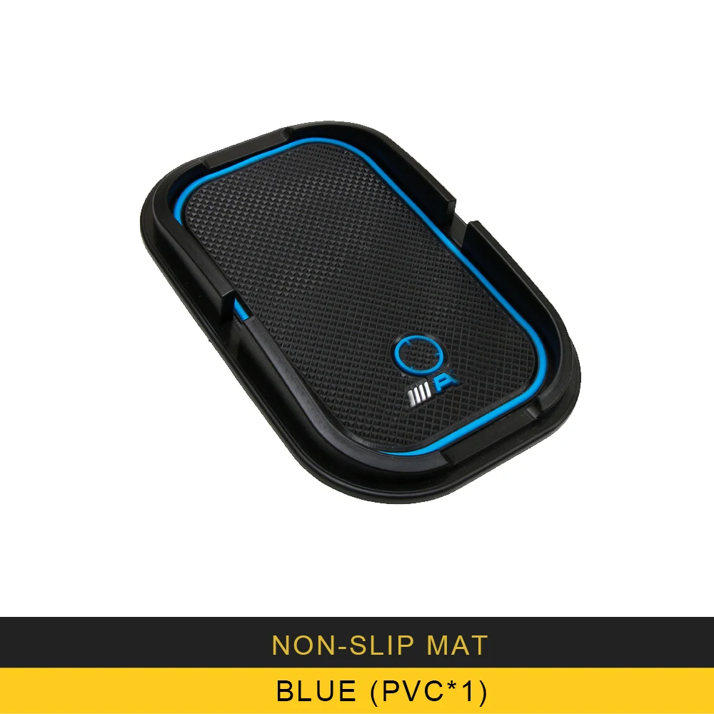 Blue X1 Противоскользящий коврик аксессуары держатель мобильного телефона для Mercedes Benz GLA CLA C117 GLC A C E класс W205 W213 W176 авто автомобиль - Название цвета: Blue X1