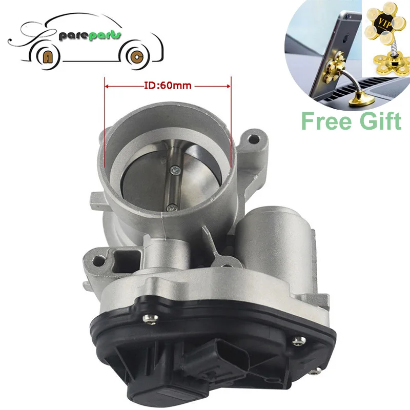 

LETSBUY New Throttle Body 60MM Boresize 9L8E9F991BF OEM DS7Z-9E926-A 1556736 9L8E-9F991-BC VP4M5U9E927DC For FORD Mondeo 2.3L