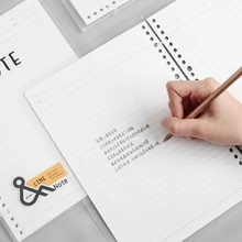 A5/B5 спиральный блокнот планировщик спираль 26 отверстий ежедневный еженедельник ежемесячный планировщик вкладыш блокнот Переплет расчески офисные принадлежности