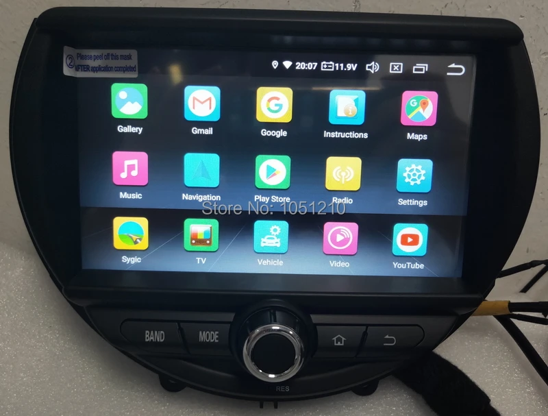 Excellent Ouchuangbo audio player gps navigation radio for mini F55 F56 F60 2014-2016 with android 9.0 system 8 core 4GB+64GB 11