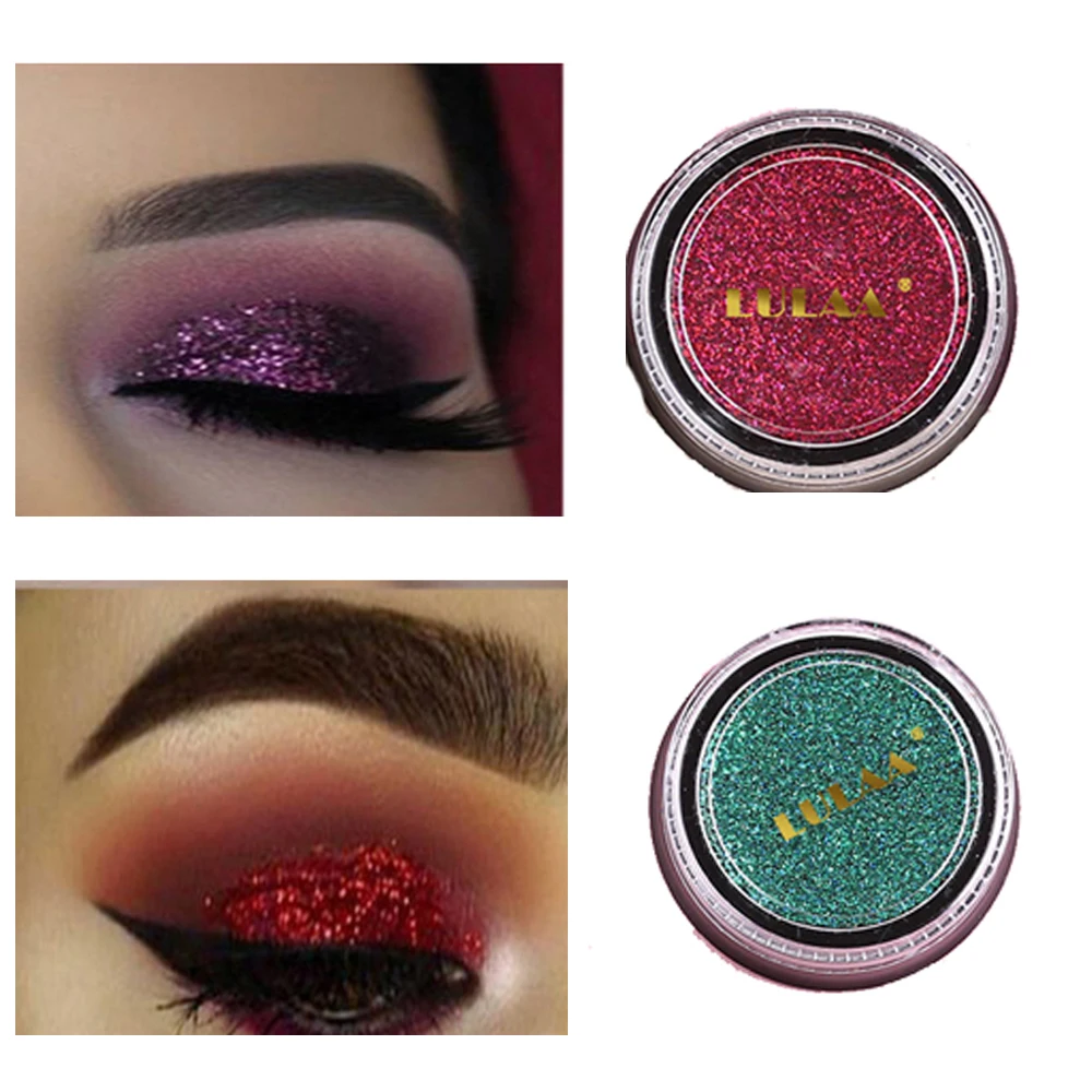 

14 Colors Waterproof Flash Eye Shadow Palette forMakeup Dream Eye Makeup is Not Easy to Take off Portable Pigment Tray