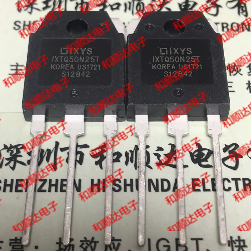 2 шт./IXTQ50N25T TO-3P 250V 50A TO3P