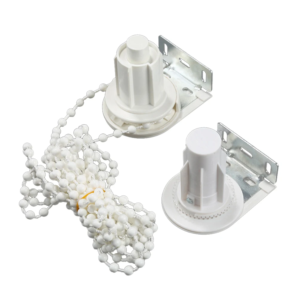 38mm Tube Roller Blinds Shade - Bead Chains Cleats Connectors Bracket Clutch
