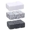 6pcs Reusable Whisky Stones Ice Cubes Set Wine Cooling Cube Chilling Rock Party Wedding Wine Cooler Kitchen Bar Barware ► Photo 1/6