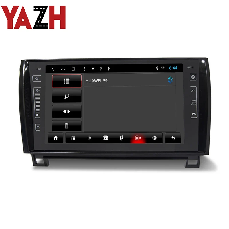 YAZH 1 din автомобильный стерео Android мультимедийный для Toyota Sequoia 2012 цифровой Радио 9 0