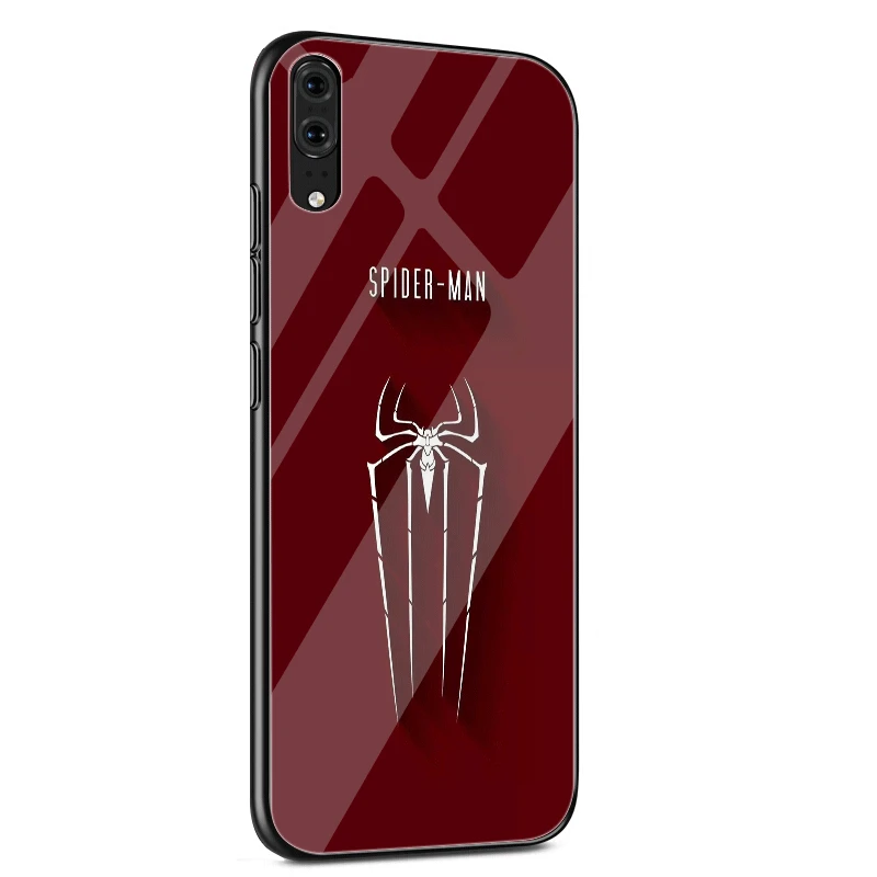 Стеклянный чехол для huawei P30 P20 P10 Y9 Y6 mate 20 Pro Lite P Smart Honor 7A 8X9 10 Крышка DC Marvel логотип