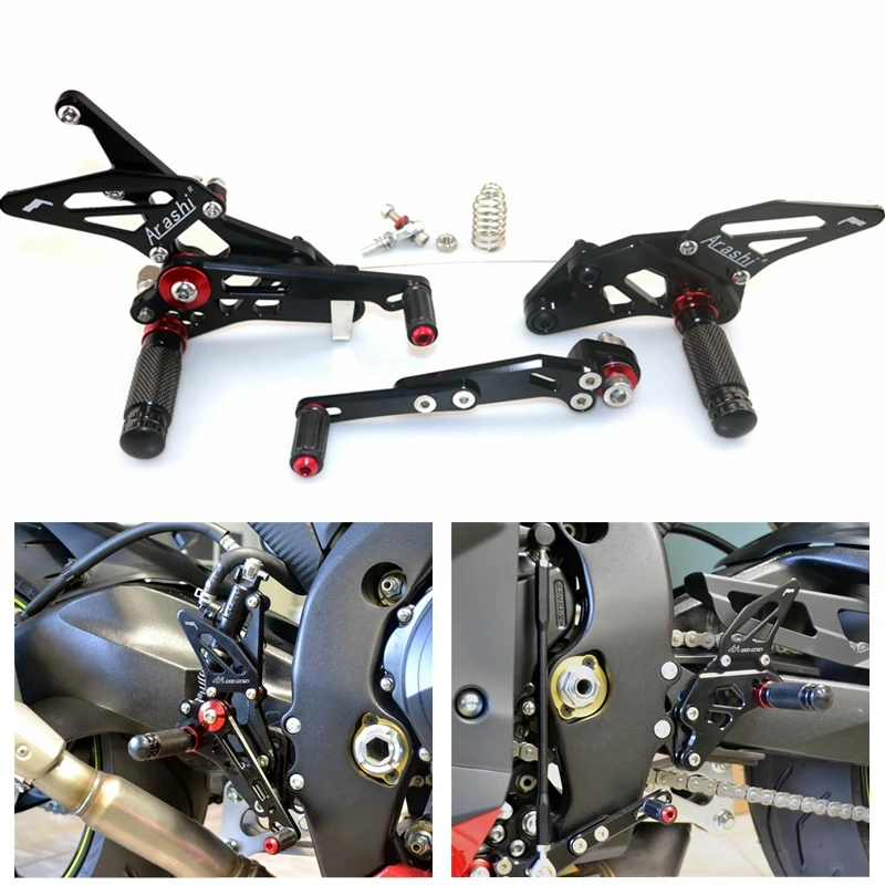 

Motorcycle footrest footpeg pedal foot peg Rearset Rearsets For SUZUKI GSXR1000 2017 2018 2019 2020 2021 Racing Front Pedal