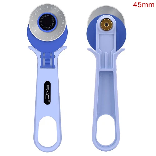45mm Rotary Cutter 28/45 мм Фреза ролик для пэтчворка режущий диск Круглый Ножи ткань Ножи Кожа ремесло ткани резак DIY Швейные аксессуары - Цвет: 45mm Rotary Cutter