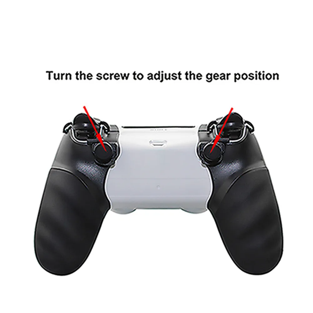 Прочный чехол для рукоятки Trigger Stop and Grip Cover для sony Playstation 4 PS4 Dualshock 4 аксессуары для игрового контроллера