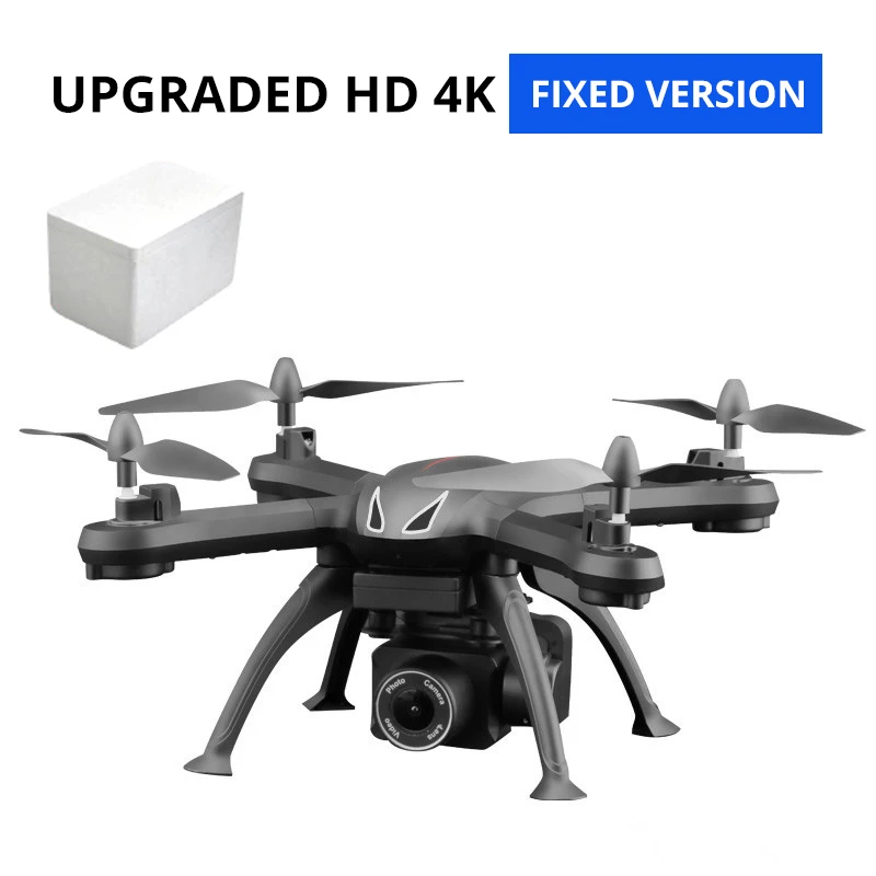4K Black 4K Дрон Дроны с камерой HD в реальном времени wifi видео давление воздуха Hover Квадрокоптер полет 23 минуты вертолет селфи Дрон x pro - Цвет: 4K Black