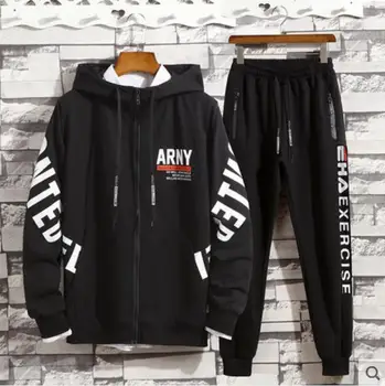 

2019 New LJ11 Teen autumn boy big boy suit junior high school students spring and autumn set of clothes autumn coat
