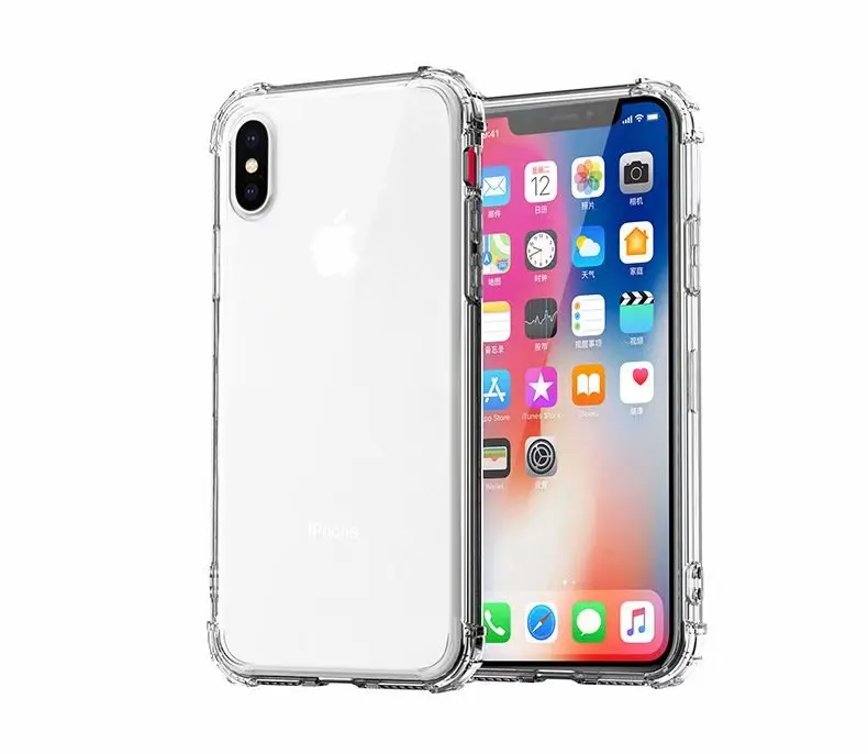Without Strap Прозрачный чехол с шнуром через плечо для iPhone X R XR XS Max 8 7 6 S 6 S Plus я повесить за шею веревку ожерелье ремешок силиконовый чехол - Цвет: Without Strap