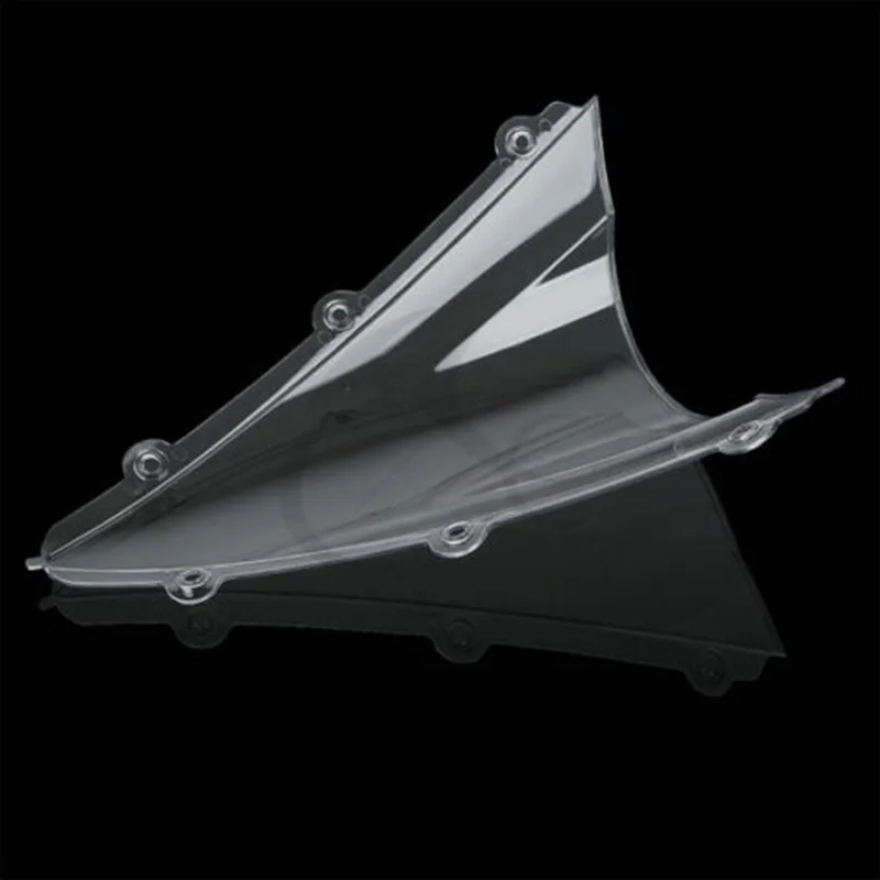 Мотоцикл PMMA ветровое стекло двойной пузырь для YAMAHA YZF R1 1000 2004-2006 2005 черный/синий/прозрачный/хром