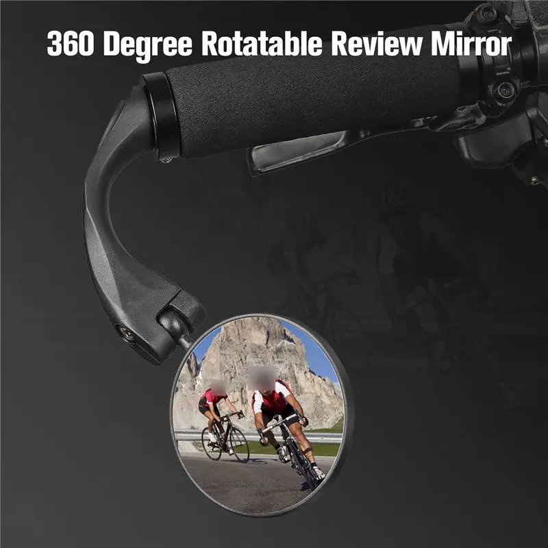 Велосипедное Зеркало заднего вида на 360 градусов, руль для горного велосипеда, складной выпуклый отражатель заднего вида, зеркало для Bick