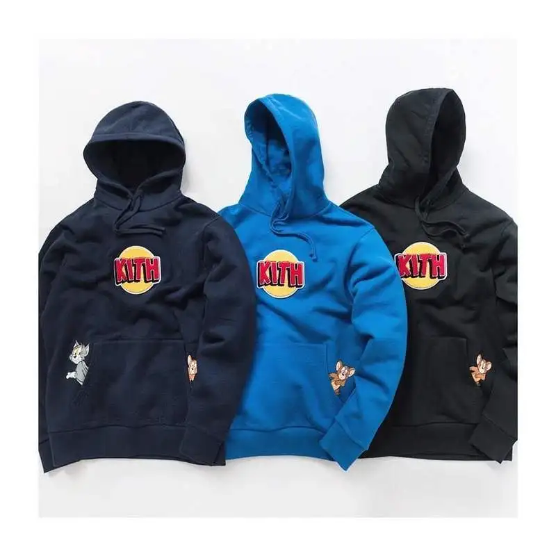 19SS KITH X TOM jerry толстовки для мужчин и женщин высокого качества 1:1 KIth толстовки уличная Kanye West хип хоп kith пуловер Толстовка для мужчин