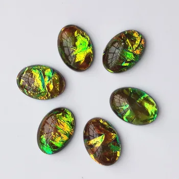 

Resin Stone Diameter 13x18mm Oval 14# high-quality Cabochon Dome Flat back beads DIY Jewelry Finding Cameo Pendant Setting