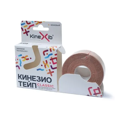 Kinexib Кинезио-тейп Classic бежевый |