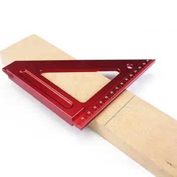 

Quality Woodworking Tools Precision Triangle Protractor Measuring Tool M7DA