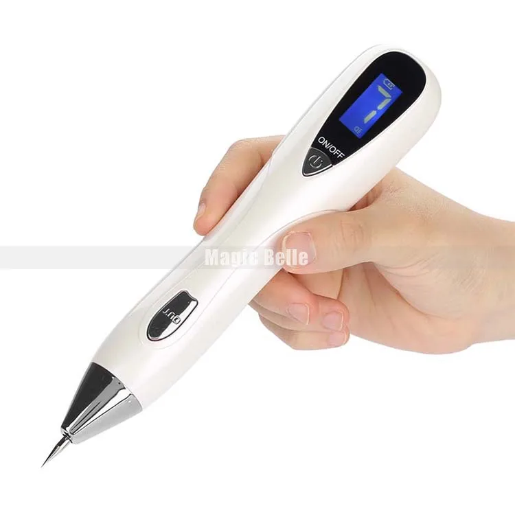 USB Skin Care Tools Salon Beauty Freckle Removal Skin Mole Removal Skin Mole Removal Face Wart Tag Tattoo Remaval Pen - Цвет: Silver