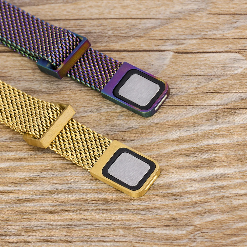 Stainless Steel Magnetic Mesh Strap Bracelets Watch Strap For Men and Women