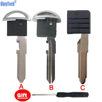 

OkeyTech Key Blade Emergency Smart Insert Key Replacement Fit For Mazda 2006-2013 3 5 6 CX-5 CX-7 CX-9 MX-5 Miata RX-8
