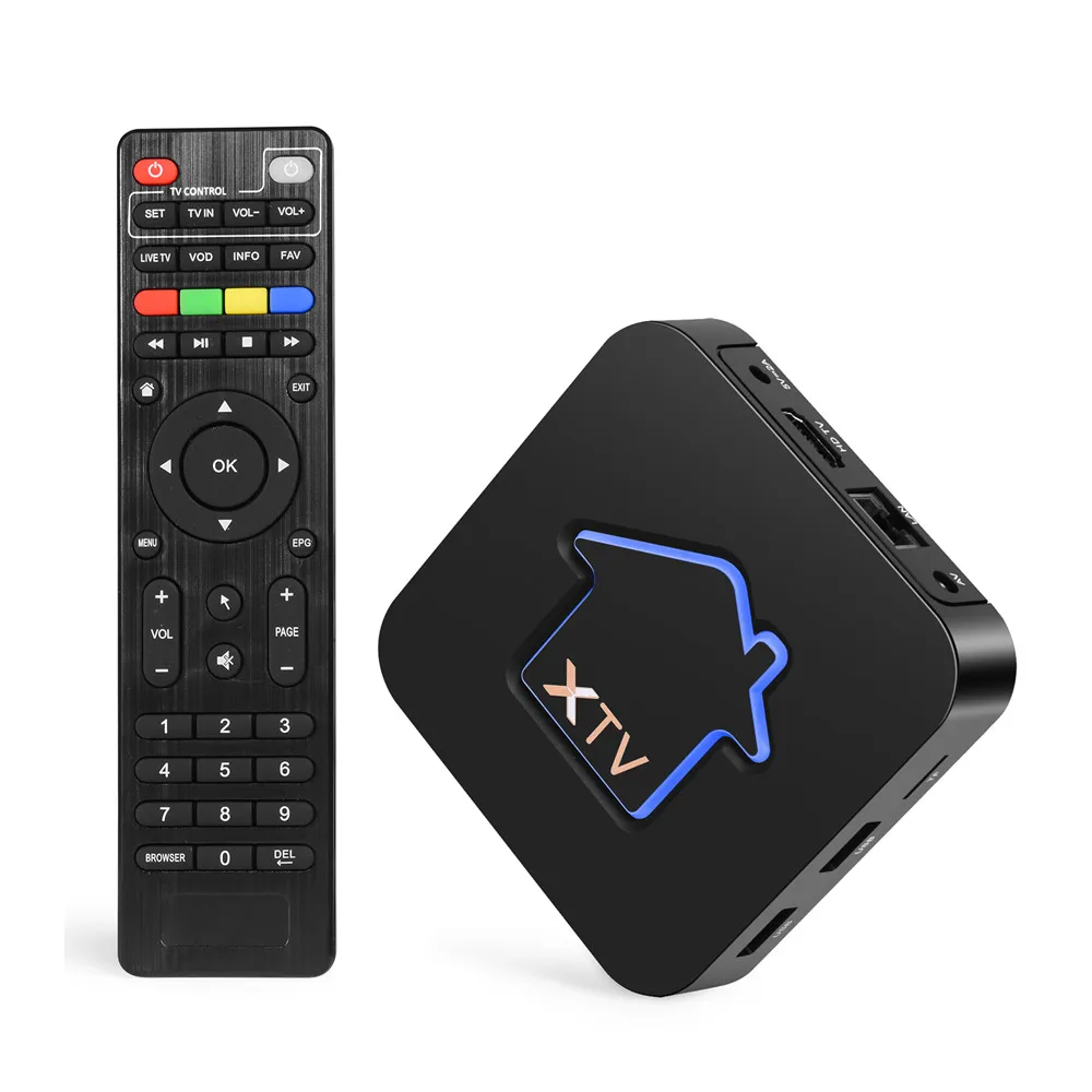 

MyTV Smart Android 7.1 TV Box Amlogic S905X Profreeional Stalker with Xtream codes Iptv boxes Media Player